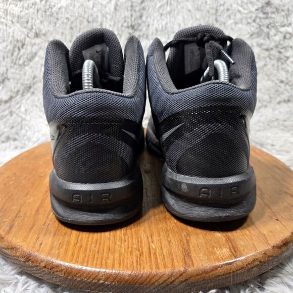 Nike Air Visi Pro 6 Mens Size 9.5 Retro Black Suede Basketball Shoes 749168-003 - Picture 4 of 8